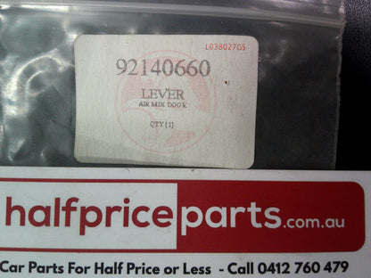 Holden VT/VX/VY/VZ Commodore Genuine Level Mix Door And Evaporator Fitting New Part