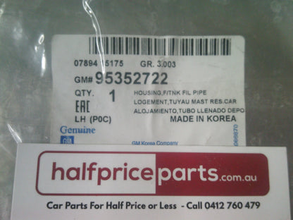 Holden CG Captiva Genuine Fuel Tank Filler Mounting Housing New Part