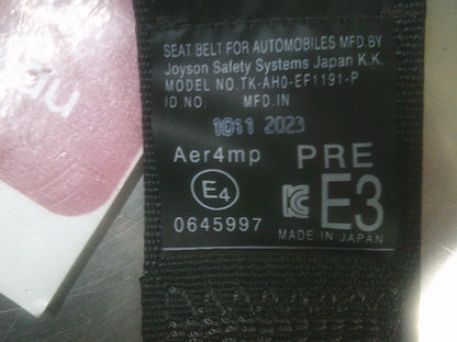 Toyota Camry Genuine Left Hand Rear Seat Belt New Part