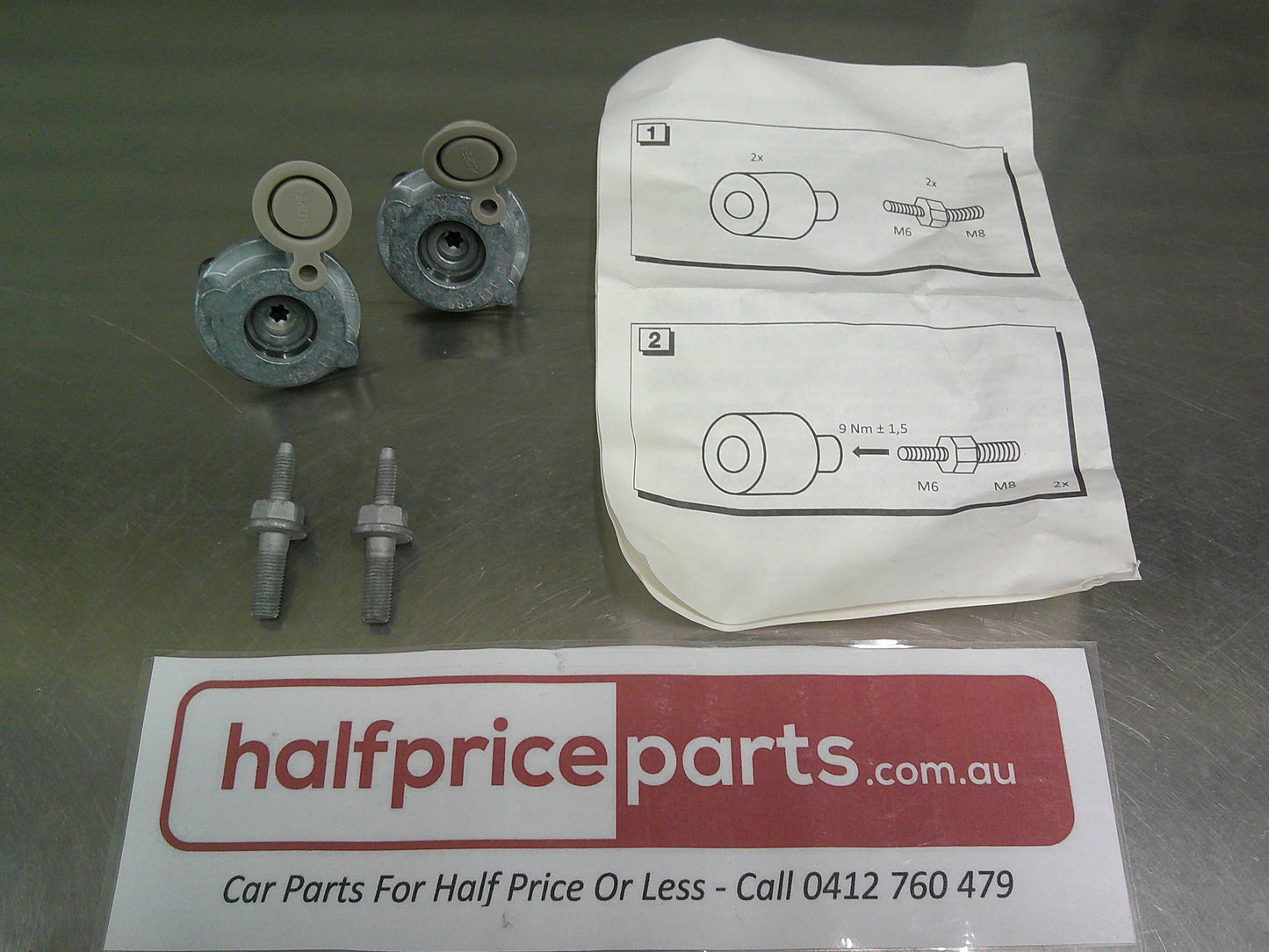 Holden JH Cruze Genuine Rear Brake Vibration Damper Kit New Part