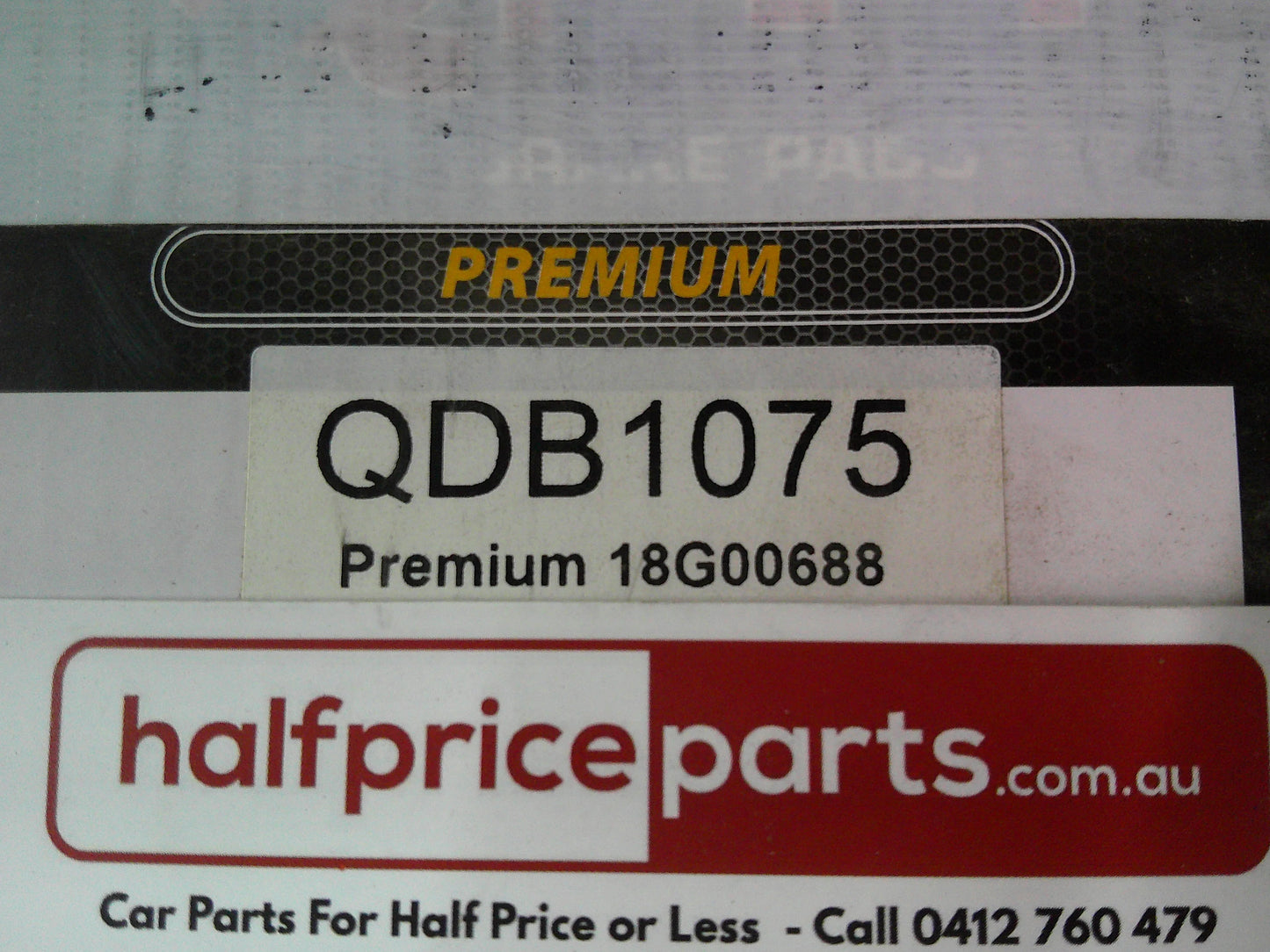 QFM Priemium Front Brake Pad Set Suits Ford Falcon XE/XF/XG/Fairmont XE/XF/LTD FE New Part