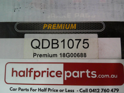 QFM Priemium Front Brake Pad Set Suits Ford Falcon XE/XF/XG/Fairmont XE/XF/LTD FE New Part