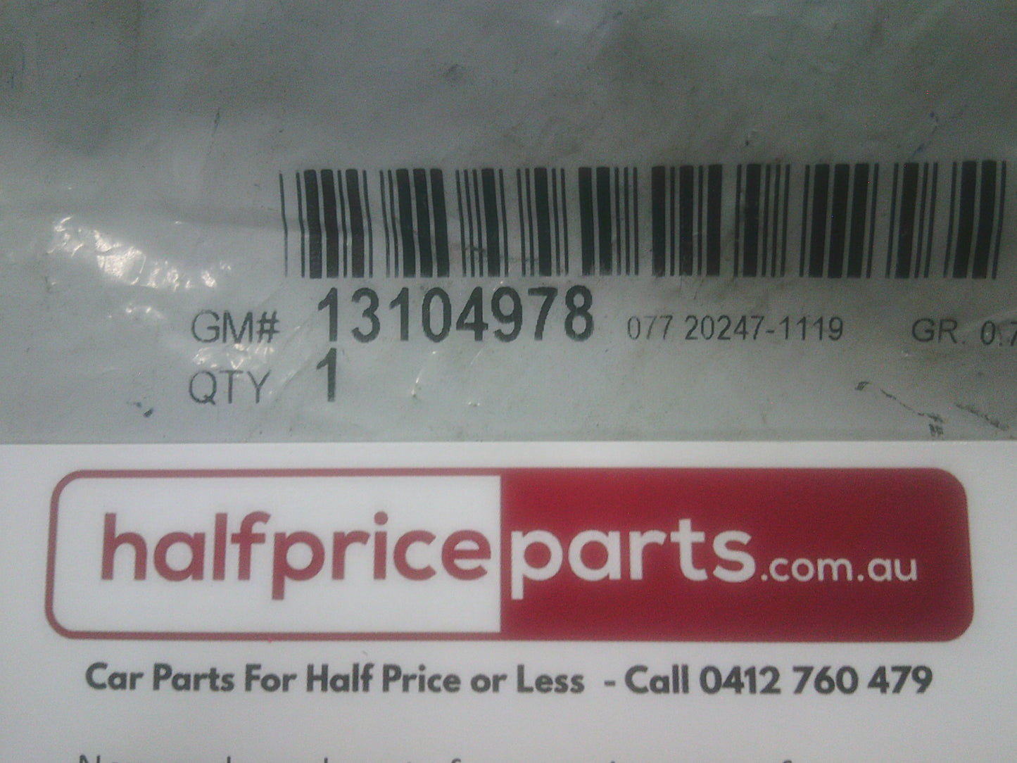 Holden Vectra/Astra/Astra-J Genuine Timing Chain Guide New Part