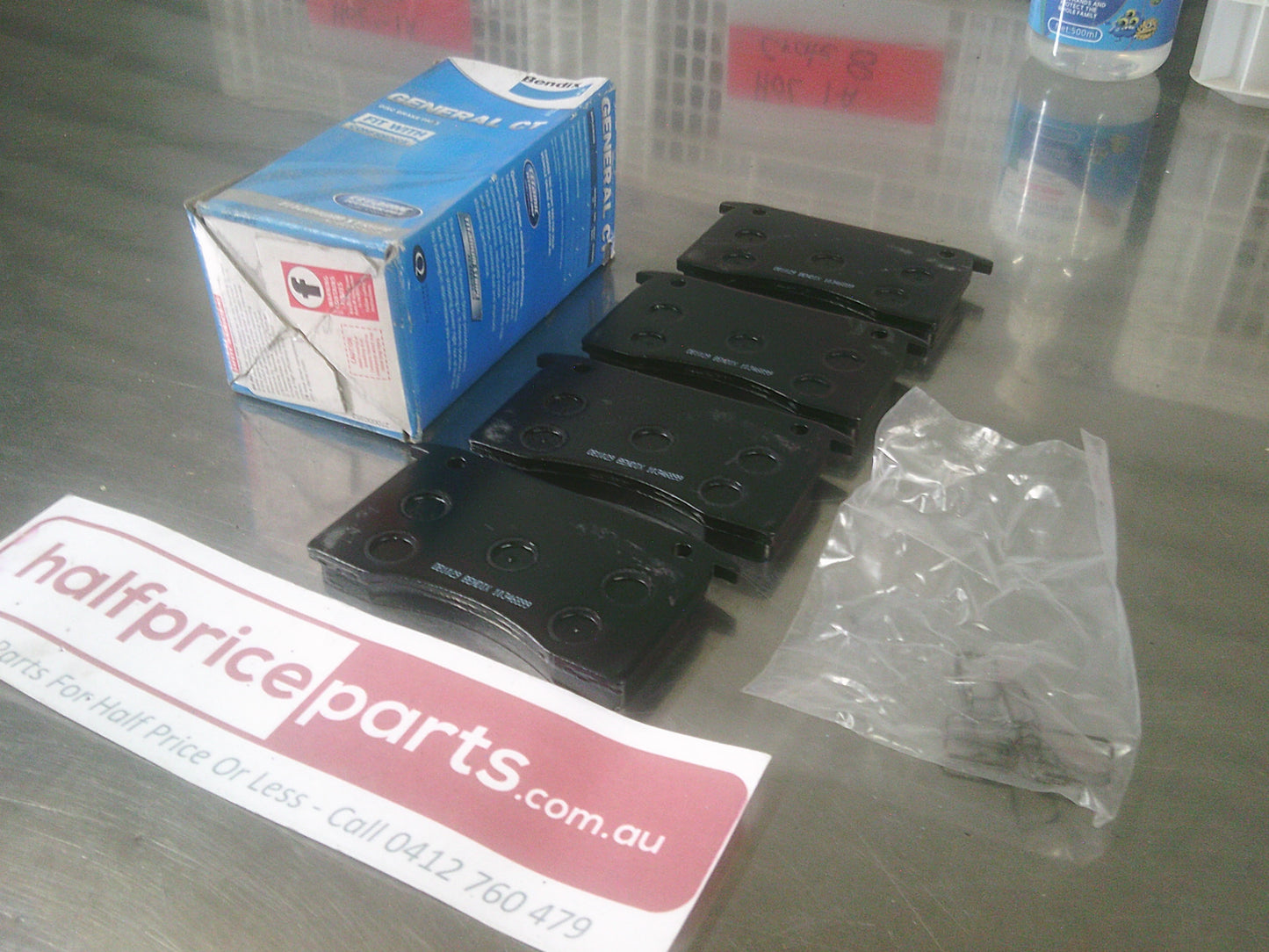 Bendix Front Brake Pad Set Suits Holden/Chrysler New Part