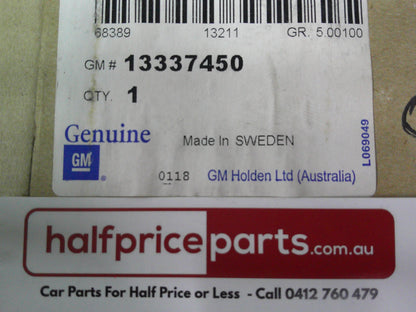 Holden JH Cruze Genuine Rear Brake Vibration Damper Kit New Part