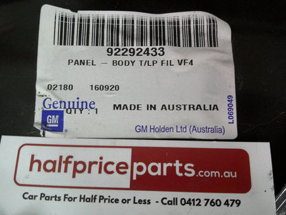 Holden VF Commodore Sedan Genuine Left Hand Tail Light Lamp Quarter Panel New Part
