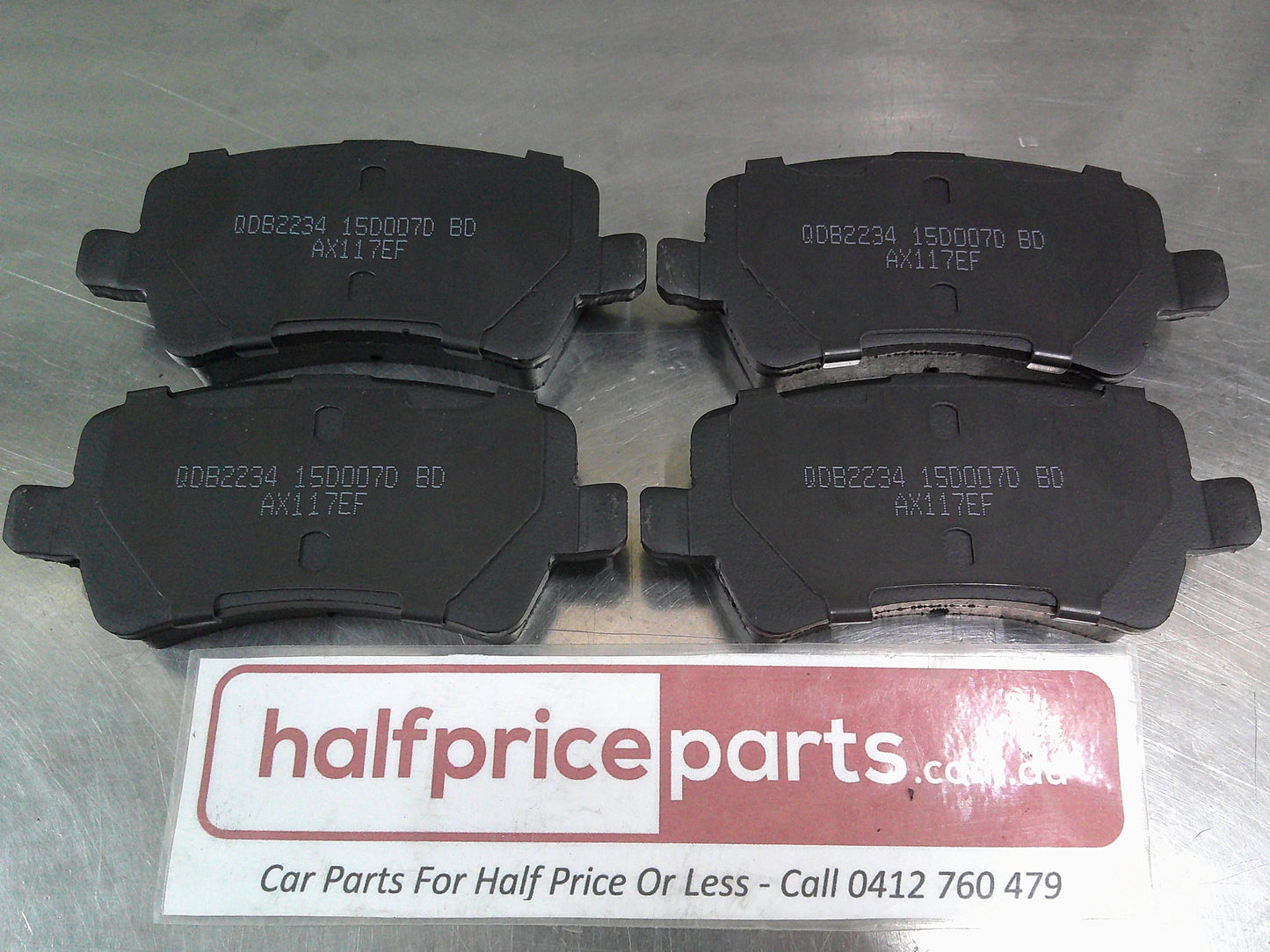 QFM Eurotech Rear Brake Pads Suits Ford MA MB MC Mondeo New Part