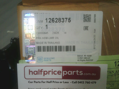 Holden RG Colorado Genuine Oil Pan New Part