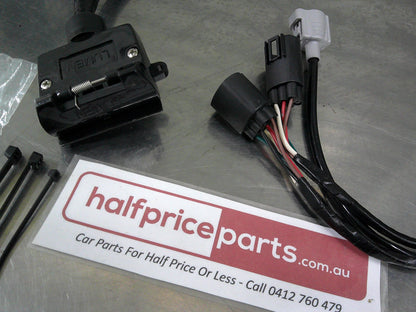Holden VY Ute Genuine Trailer Wiring Harness 7 Pin Flat Plug New Part