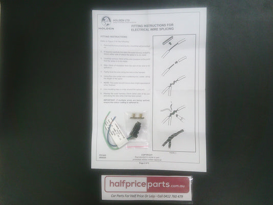 Holden VY-VZ Commodore/WK-WL Statesman Genuine Rear Door Electric Window Regulator Motor Wire New Part