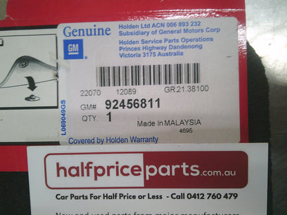 Holden RG Colorado Storm Genuine Rear Black Mat - New Part