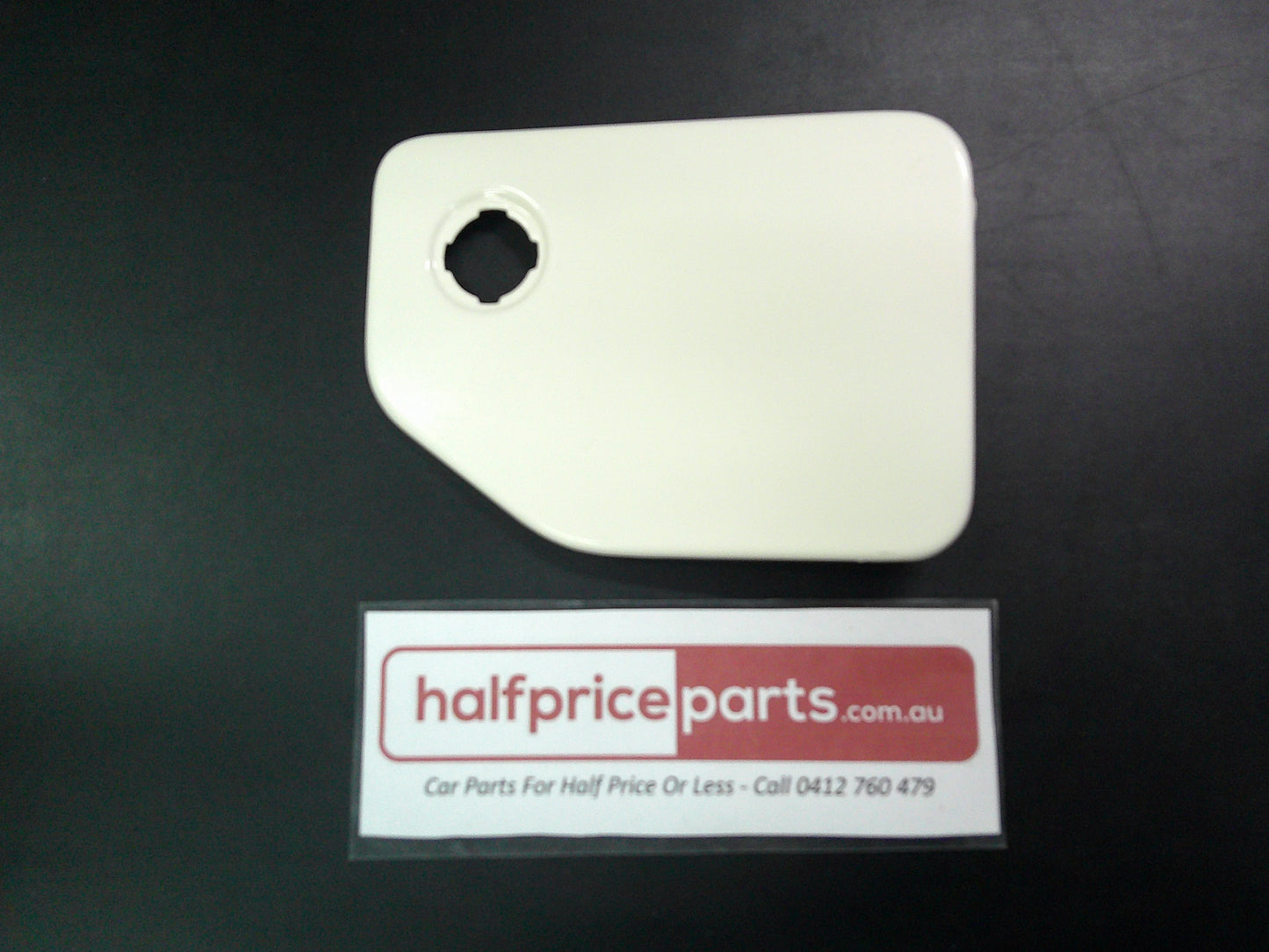 Holden TF Rodeo Genuine Fuel Flap (Painted White) Used Part