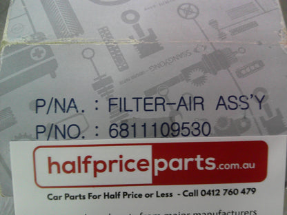 SsangYong Kyron / Actyon In Car Cabin Air Filter New Part