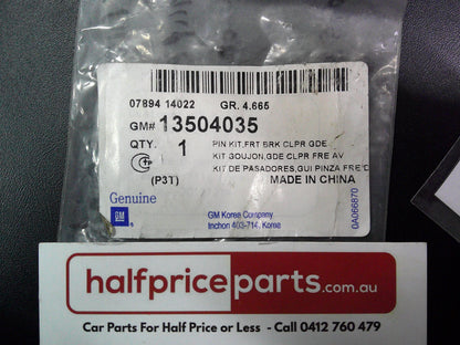 Holden TM Barina Genuine Front Calliper Guide Pins New Part