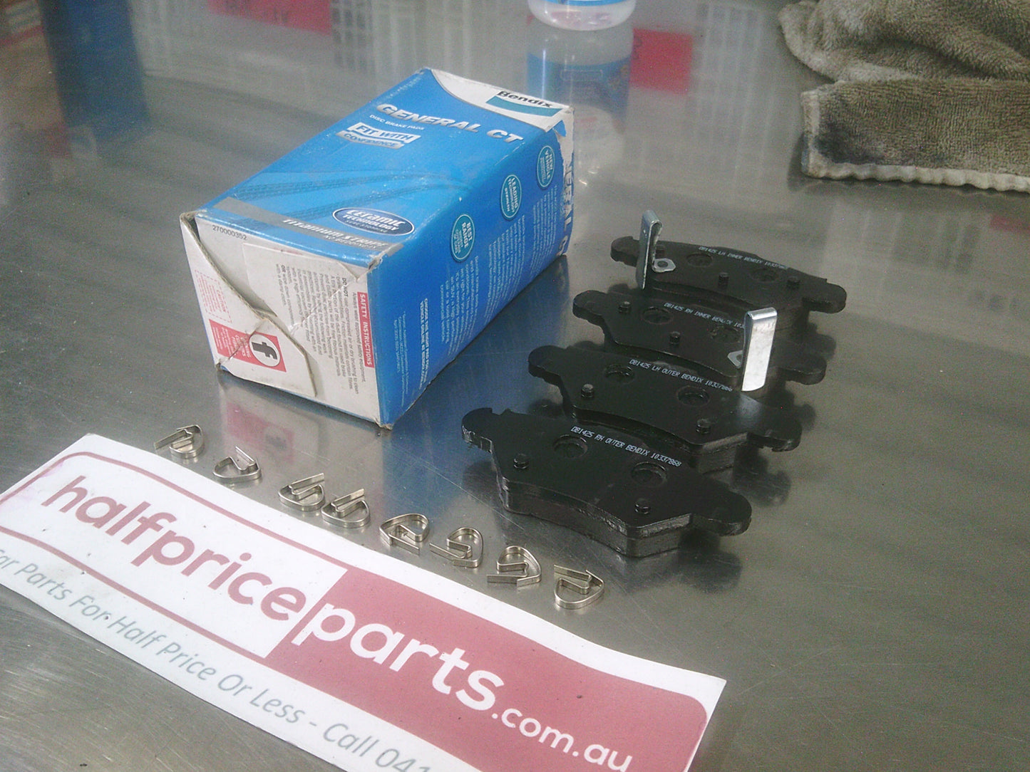 Bendix Rear Brake Pad Set Suitable For Holden Astra/Zafira New Part