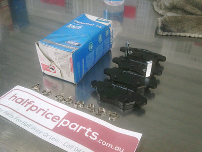 Bendix Rear Brake Pad Set Suitable For Holden Astra/Zafira New Part