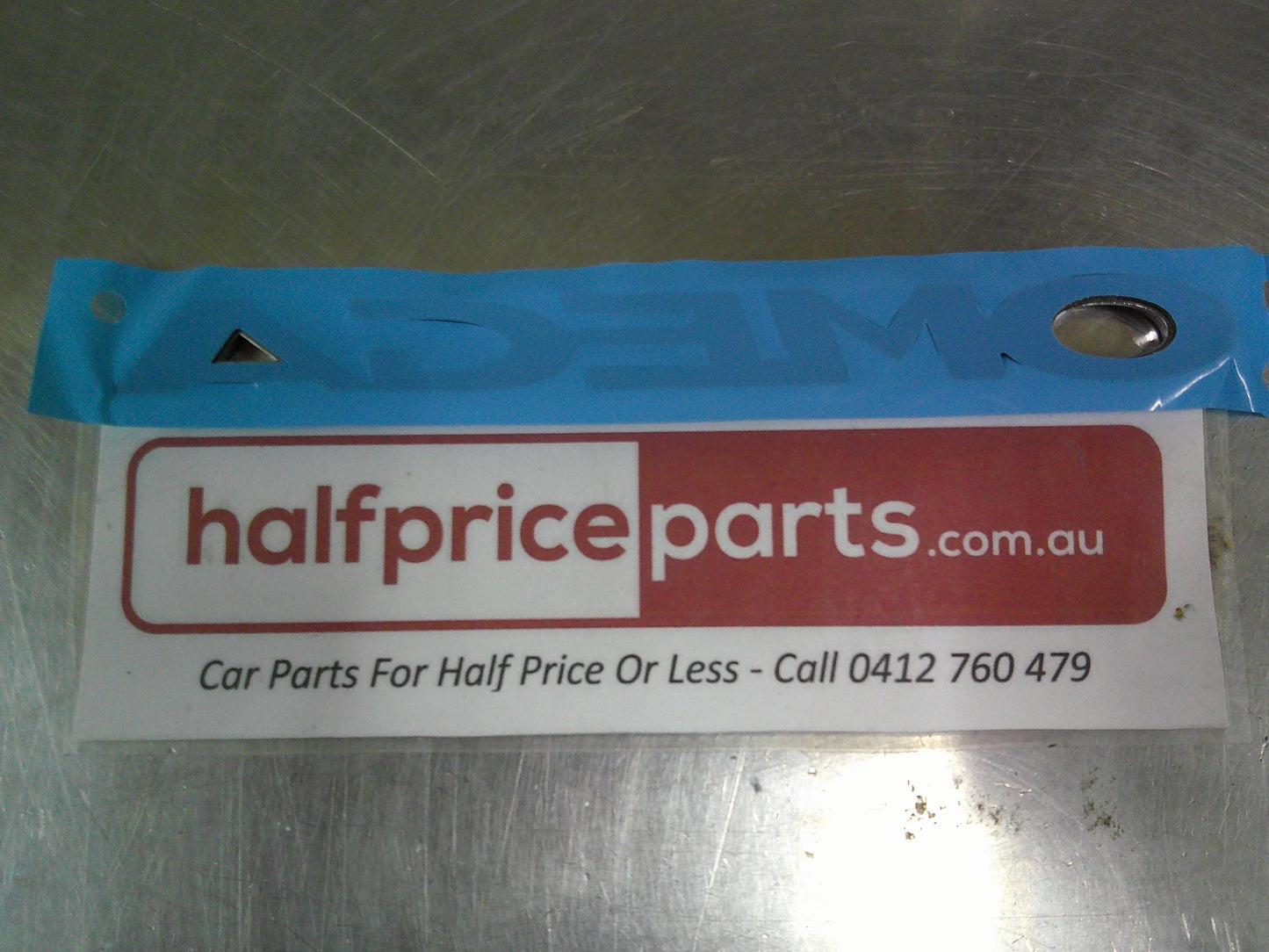 Holden VE Commodore Omega Genuine Chrome Boot Lid Emblem New Part