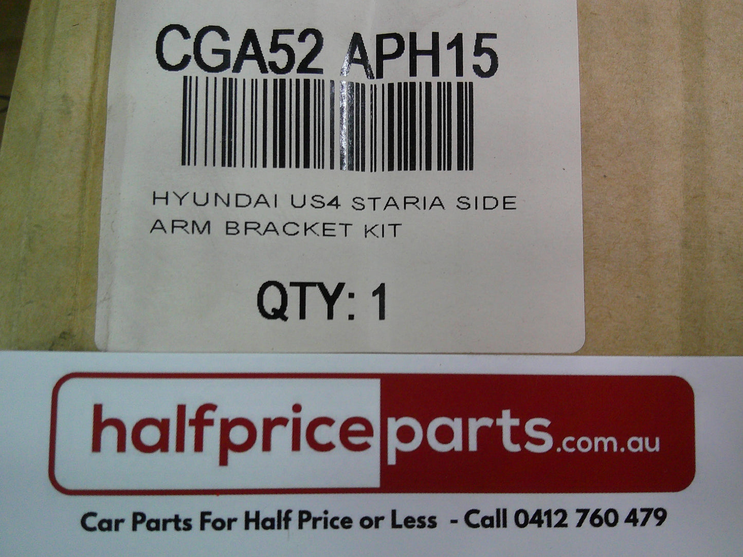 Hyundai Staria 8 Seat/Staria Load Rear Set Brackets And Bolts Kit (No Protectors) New Part