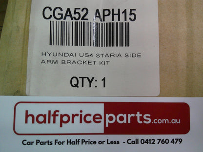 Hyundai Staria 8 Seat/Staria Load Rear Set Brackets And Bolts Kit (No Protectors) New Part