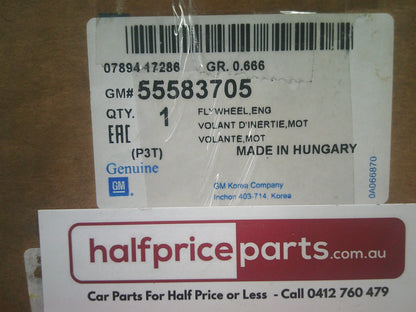 Holden JH Cruze/TN Barina Genuine Dual Mass Flywheel New Part