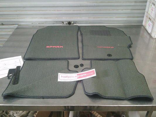 Holden Barina MJ Spark Genuine Carpet Mat Set New Part