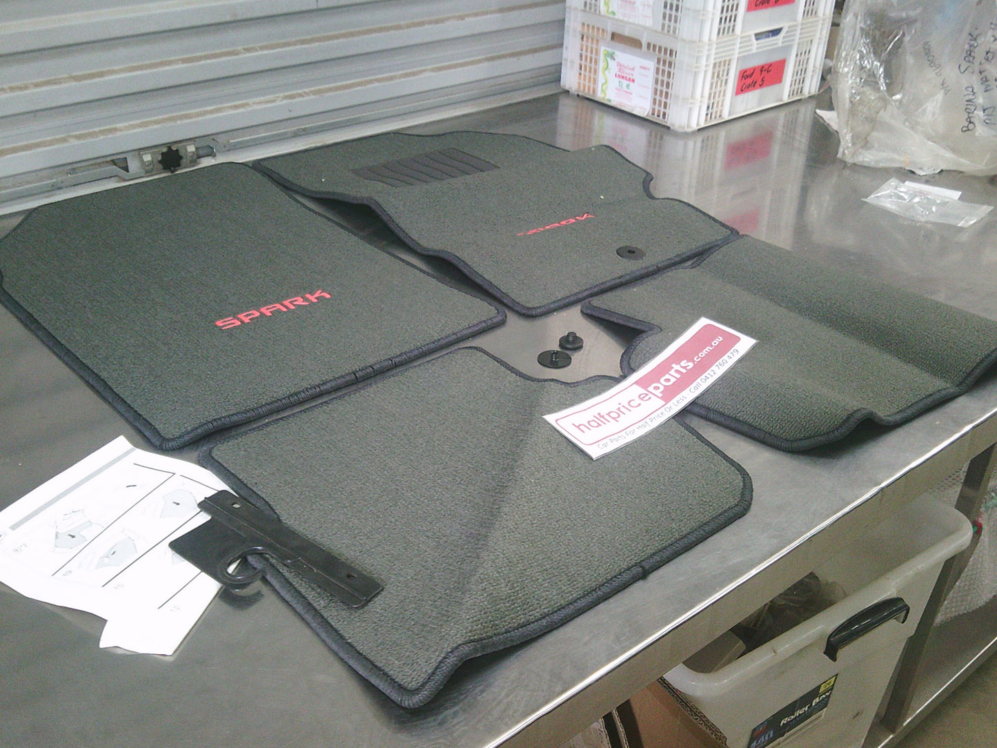 Holden Barina MJ Spark Genuine Carpet Mat Set New Part