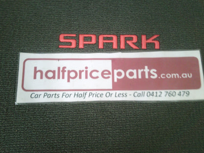 Holden Barina MJ Spark Genuine Carpet Mat Set New Part