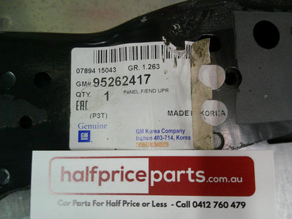 Holden Trax Genuine Front End Upper Tie Bar (Upper Radiator Support) New Part