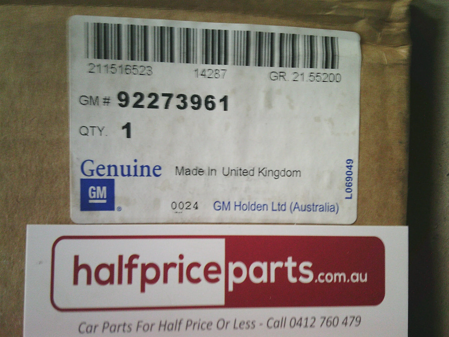 Holden Cruse JH Hatch Genuine Rear Door Sun Shades Pair With Bag New Part