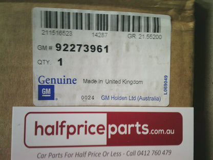 Holden Cruse JH Hatch Genuine Rear Door Sun Shades Pair With Bag New Part
