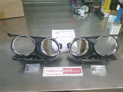 Holden Barina TM Genuine Chrome Protective Pair Headlight Bezel New Part