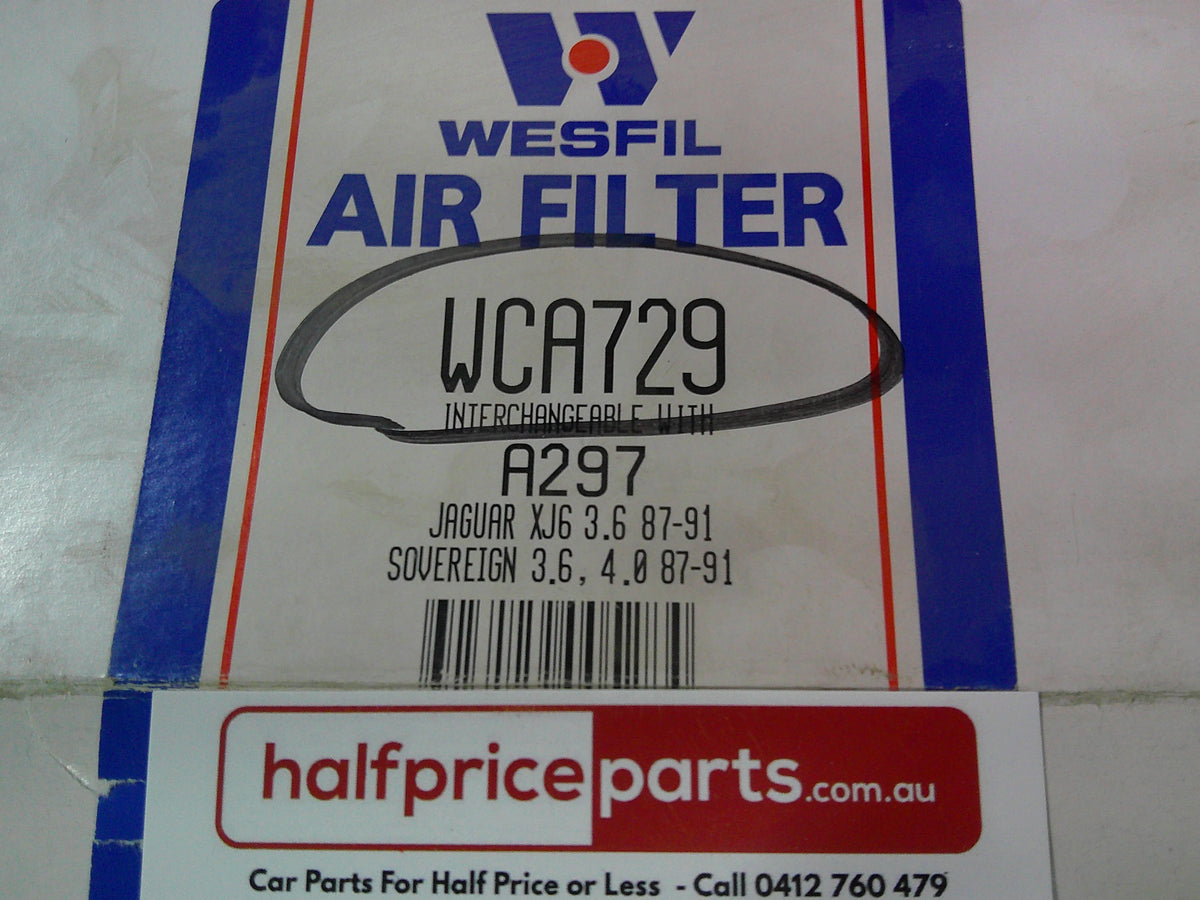 Wesfil Engine Air Filter Element Suits Jaguar/VW Transporter New Part
