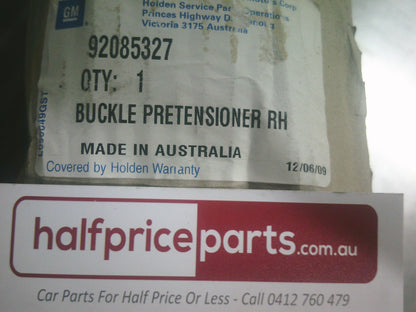 Holden VT/VX Commodore Genuine Right Hand Front Belt Pretensioner Buckle - New Part