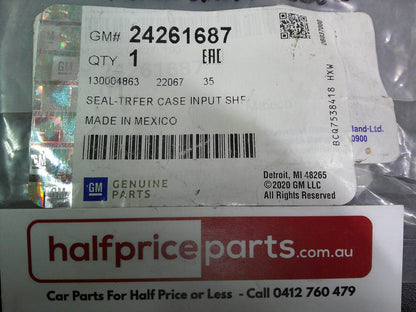 Holden RG Colorado/Trailblazer Genuine Input Shaft Transfer Case Seal New Part