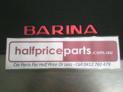 Holden TM Barina Genuine Carpet Floor Mat Set New Part
