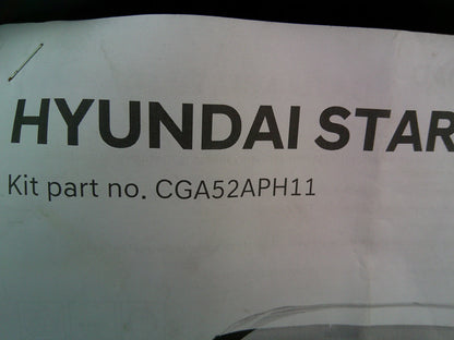 Hyundai Staria Load Genuine Rear Technican Step Fitting Kit With Brackets (Cant Be Installed With Tow Bar) New Part