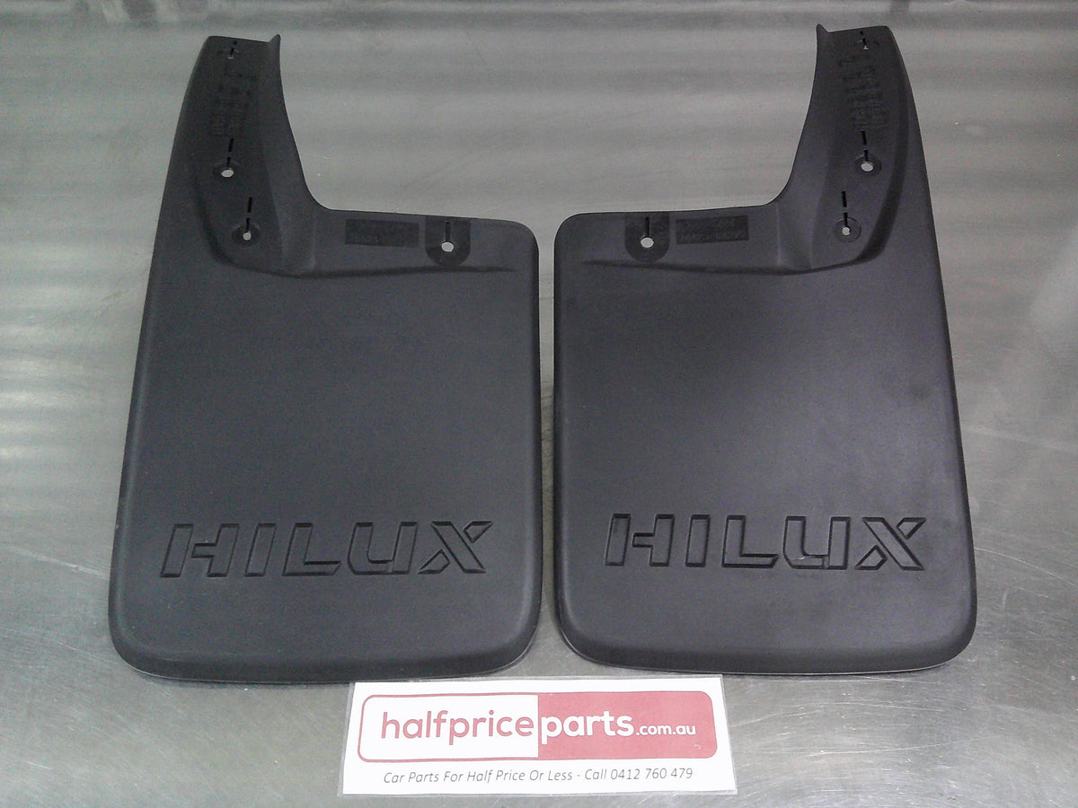 Toyota Hilux GUN125 Rear Mud Flap Set (Mud Flap Rear Set Only) New Part
