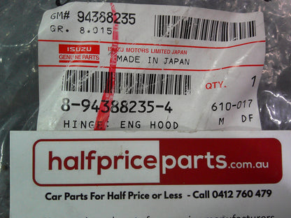Holden TF Rodeo Genuine Left Hand Bonnet Hinge New Part