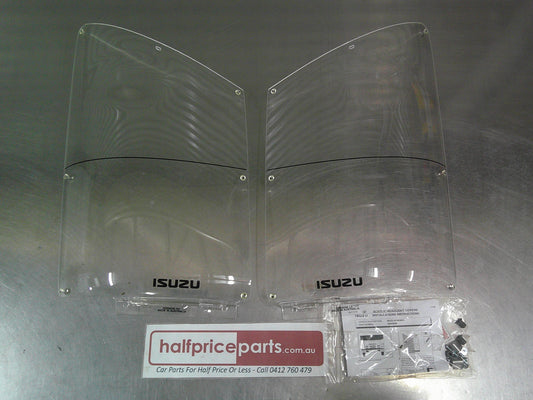 Isuzu All N-Series /FR/FS Truck Genuine Headlight Protectors Kit New Part