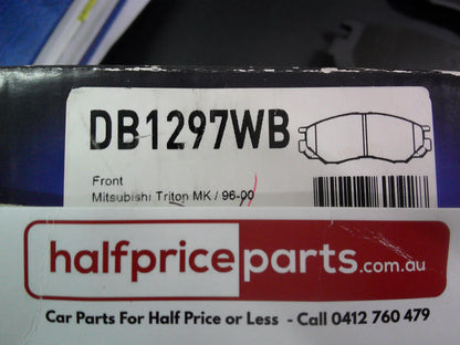 Wagner Front Brake Pad Set Suits Mitsubishi MK Triton New Part