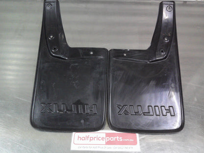 Toyota Hilux GUN125 Rear Mud Flap Set (Mud Flap Rear Set Only) New Part