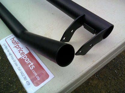 Toyota Landcruiser Dual Cab/Troop Carrier/Wagon Genuine With Flares Side Rails Front Only New Part