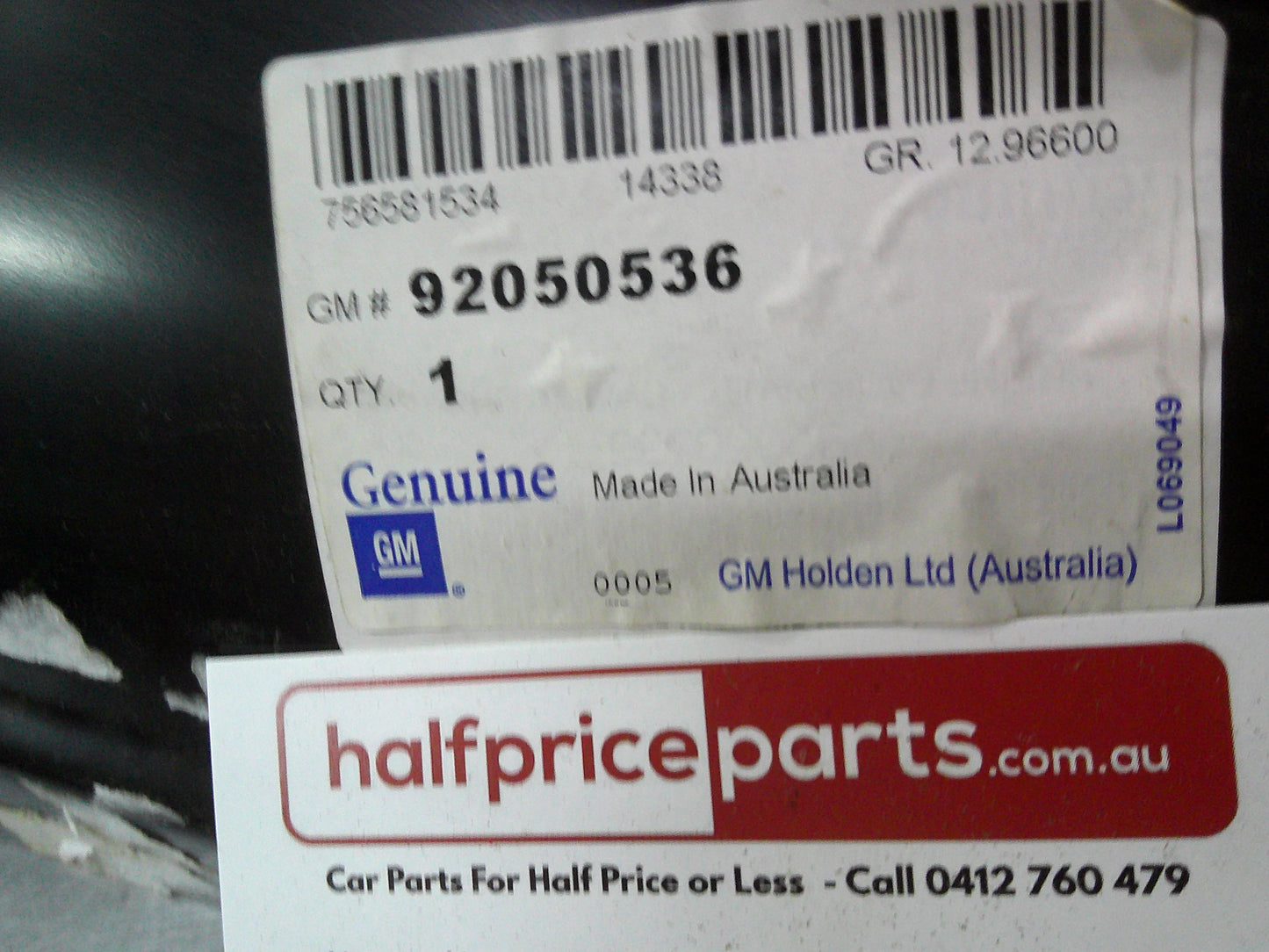 Holden VT/VX/VY Commodore Sedan Genuine Inner Rear End Panel (Beaver Panel) New Part