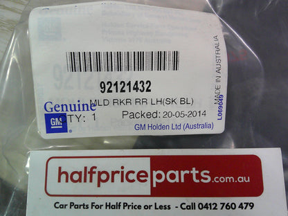 Holden VZ Commodore Genuine Lower Left Rear Moulding Panel New Part