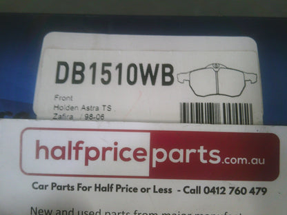 Wagner Front Brake Pad Set Suits Holden TS Astra New Part