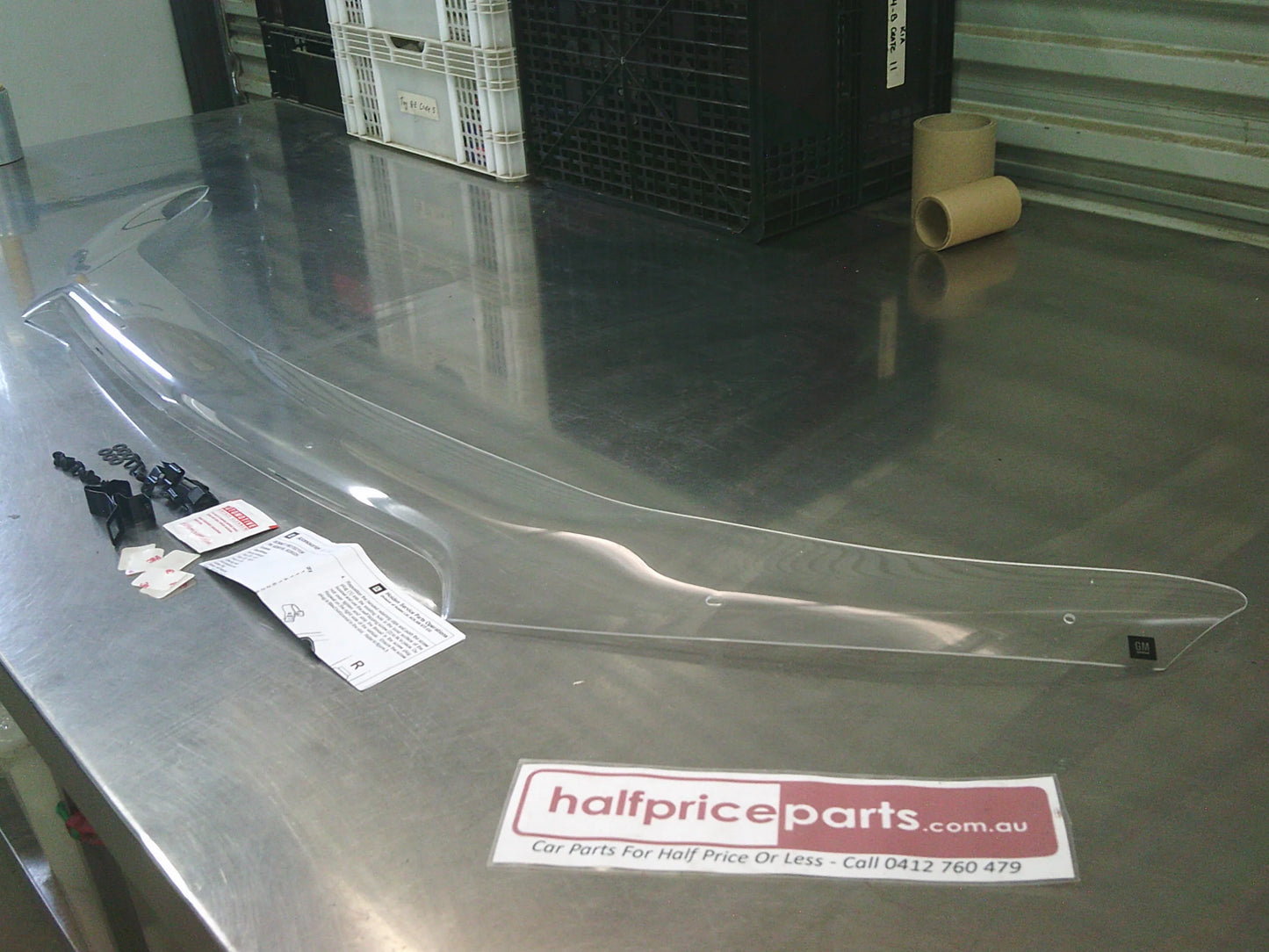 Holden VF Commodore Genuine Clear Bonnet Protector With Fitting Kit New Part