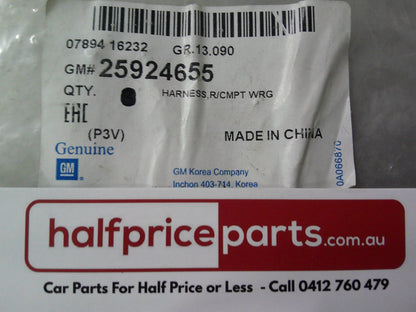 Holden EM Malibu Genuine Rear Compartment Wiring Harness New Part