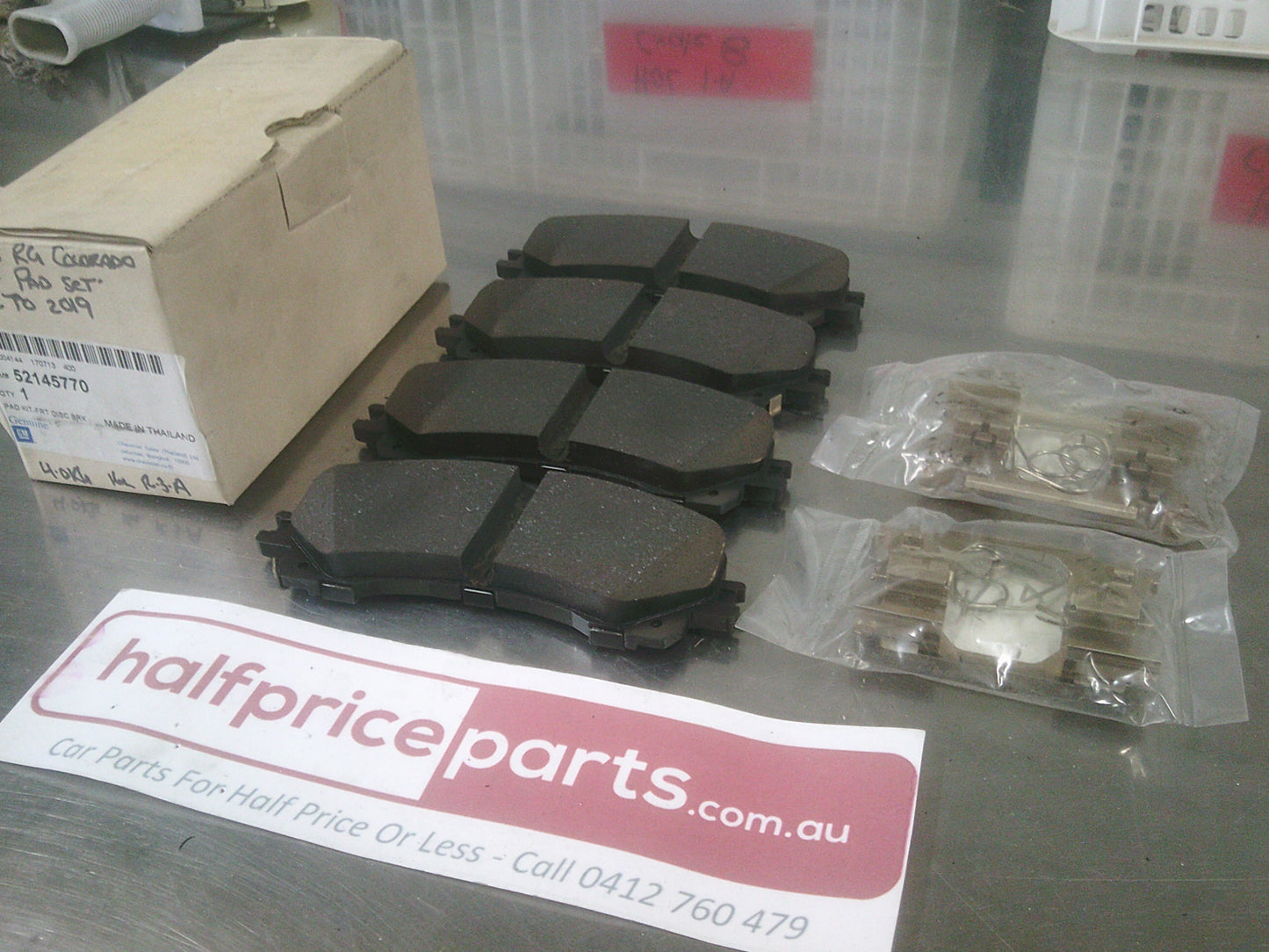 Holden RG Colorado Genuine Front Disc Brake Pad Set New Part