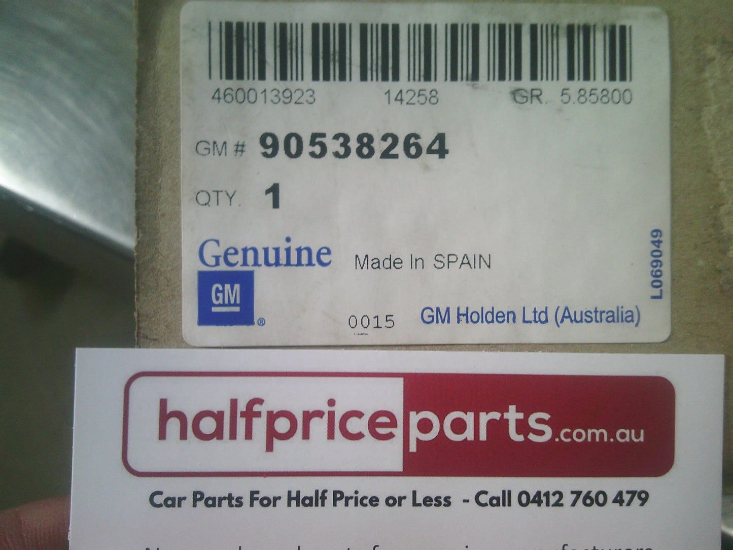 Holden SB Barina Genuine 13' Wheel Hub Cap New Part