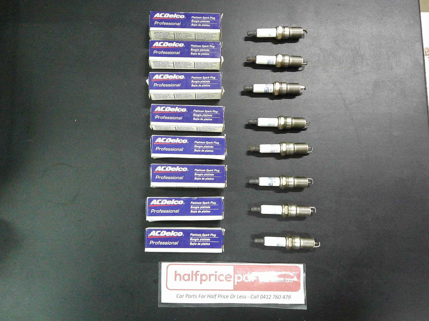 ACDelco Genuine Platinum Spark Plugs Suits V8 Holden VT/VX/VY/VZ Set of 8 New Part